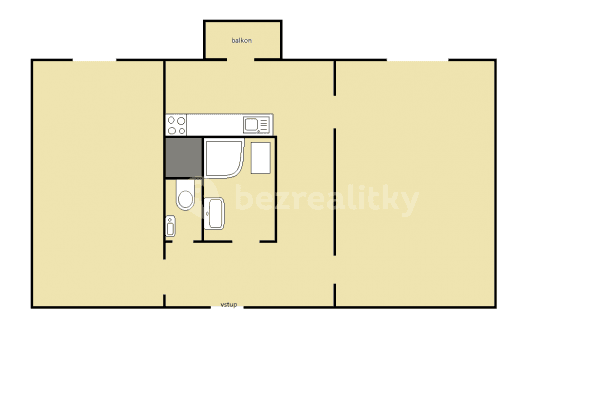 Prenájom bytu 2-izbový 56 m², Na Chodovci, Praha Prenájom bytu 2-izbový 56 m², Na Chodovci, Praha