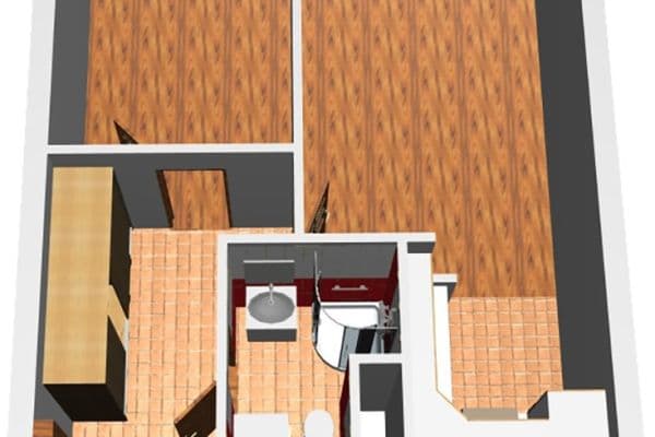 Prenájom bytu 2-izbový 41 m², U Hvězdy, Kladno Prenájom bytu 2-izbový 41 m², U Hvězdy, Kladno