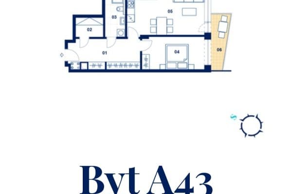 Prenájom bytu 2-izbový 66 m², Na Parkáně, Prenájom bytu 2-izbový 66 m², Na Parkáně,