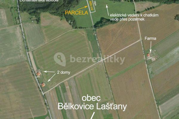 Predaj pozemku 1.900 m², Bělkovice-Lašťany