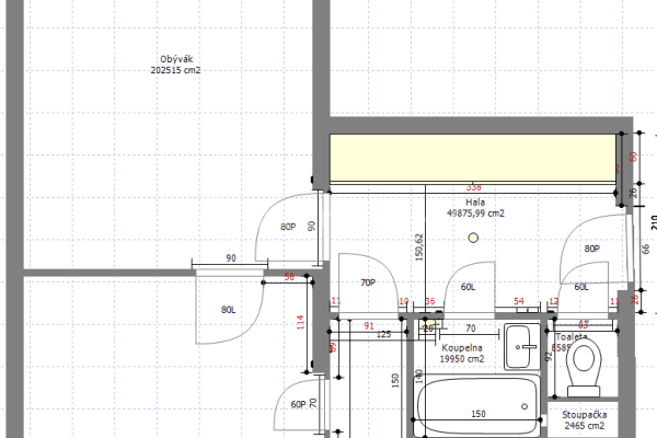 Prenájom bytu 2-izbový 55 m², Čílova, Praha Prenájom bytu 2-izbový 55 m², Čílova, Praha
