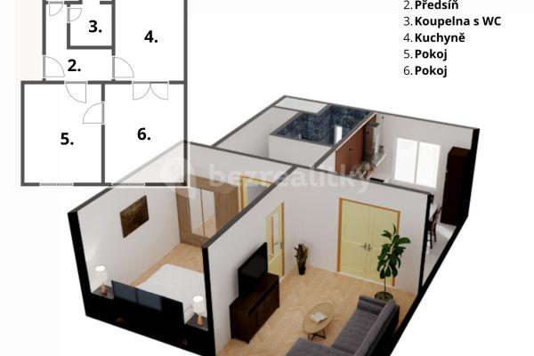 Predaj bytu 2-izbový 54 m², Okružní, 