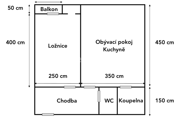 Prenájom bytu 2-izbový 36 m², Pod Radnicí, Hlavní město Praha