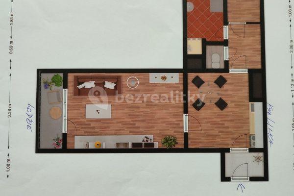 Prenájom bytu 1-izbový 42 m², Pražská, Mělník