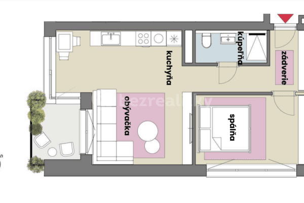 Predaj bytu 2-izbový 51 m², Bottova, Miloslavov