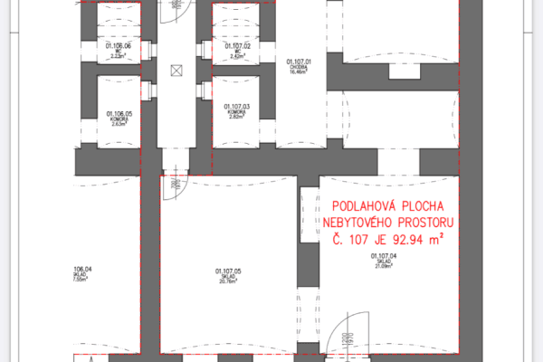 Prenájom nebytového priestoru 80 m², Šmeralova, Praha Prenájom nebytového priestoru 80 m², Šmeralova, Praha