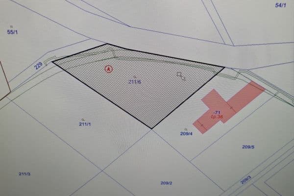 Predaj pozemku 1.488 m², Ostašovice Predaj pozemku 1.488 m², Ostašovice