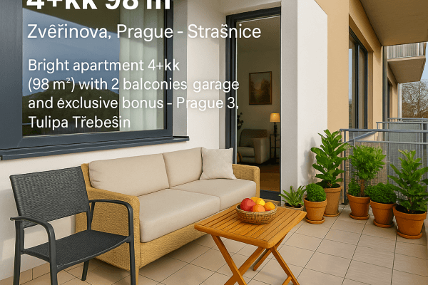 Predaj bytu 4-izbový 98 m², Zvěřinova, Praha Predaj bytu 4-izbový 98 m², Zvěřinova, Praha