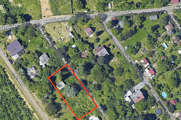 Predaj pozemku 945 m², Nad Prahou, Praha Predaj pozemku 945 m², Nad Prahou, Praha
