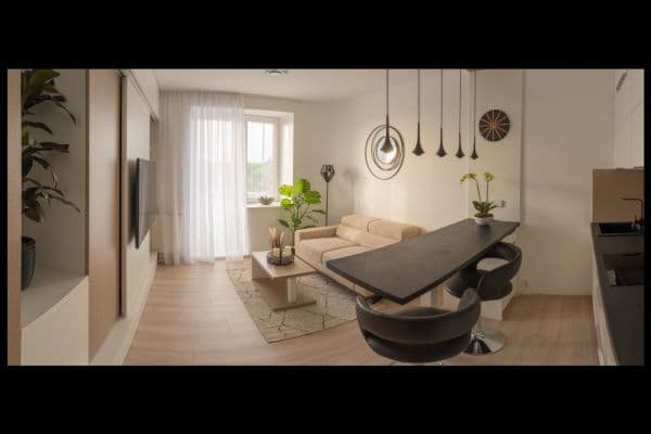 Prenájom bytu 1-izbový 30 m², Pelušková, Praha Prenájom bytu 1-izbový 30 m², Pelušková, Praha