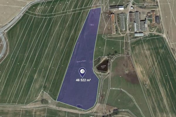 Predaj pozemku 46.522 m², Zvěrotice Predaj pozemku 46.522 m², Zvěrotice