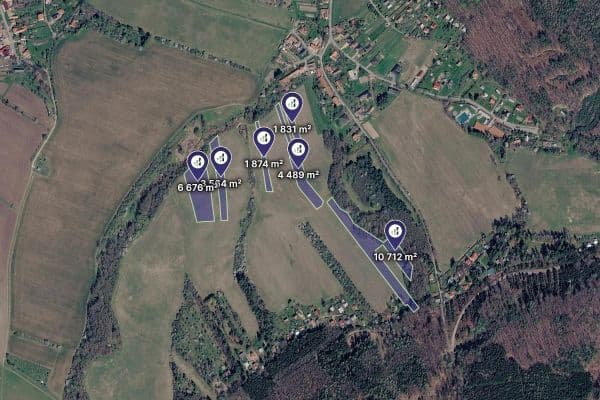 Predaj pozemku 29.146 m², Roštín Predaj pozemku 29.146 m², Roštín