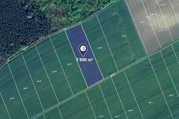 Predaj pozemku 2.959 m², Hřebečníky, Středočeský kraj Predaj pozemku 2.959 m², Hřebečníky, Středočeský kraj