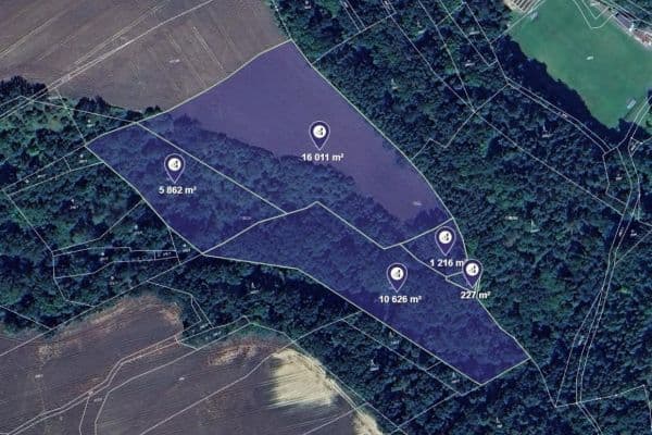 Predaj pozemku 8.486 m², Úštěk Predaj pozemku 8.486 m², Úštěk