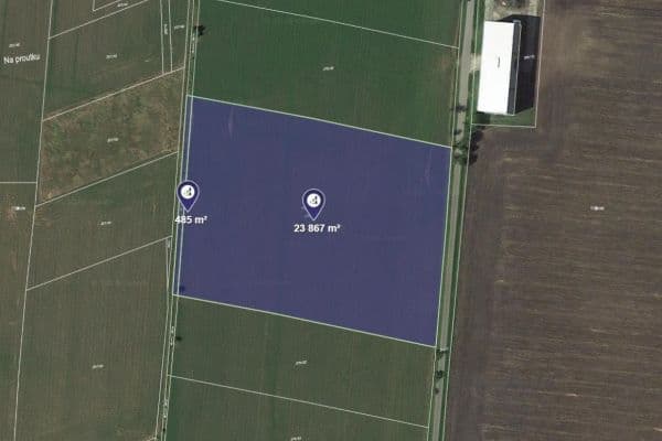 Predaj pozemku 13.529 m², Dobrovice, Středočeský kraj Predaj pozemku 13.529 m², Dobrovice, Středočeský kraj