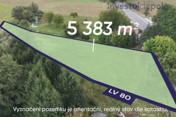 Predaj pozemku 5.383 m², Predaj pozemku 5.383 m²,