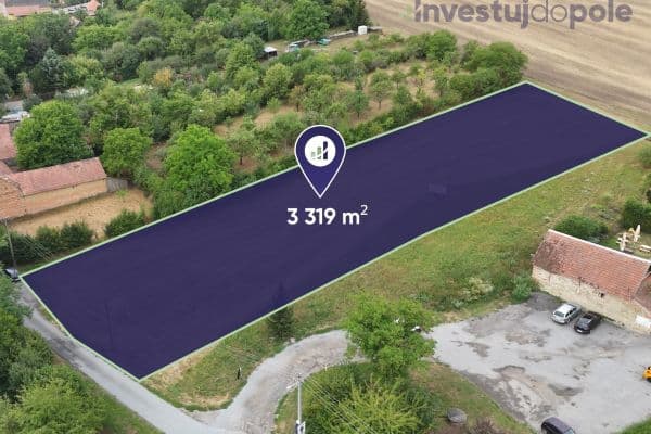 Predaj pozemku 3.319 m², Kožušice Predaj pozemku 3.319 m², Kožušice