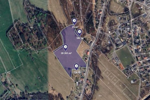 Predaj pozemku 7.252 m², Mníšek Predaj pozemku 7.252 m², Mníšek