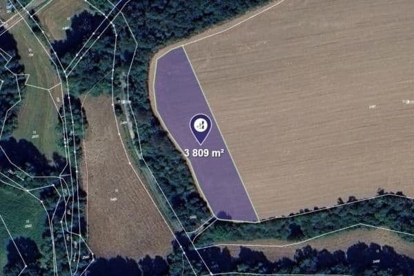 Predaj pozemku 2.539 m², Lomy Predaj pozemku 2.539 m², Lomy