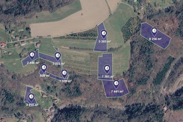 Predaj pozemku 4.410 m², Koberovy Predaj pozemku 4.410 m², Koberovy
