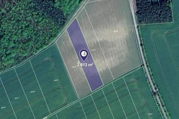 Predaj pozemku 2.822 m², Hřebečníky, Středočeský kraj Predaj pozemku 2.822 m², Hřebečníky, Středočeský kraj