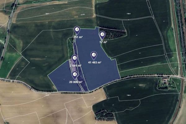 Predaj pozemku 10.876 m², Písek, Jihočeský kraj Predaj pozemku 10.876 m², Písek, Jihočeský kraj