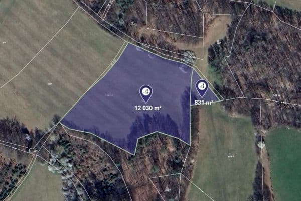 Predaj pozemku 12.861 m², Kunice Predaj pozemku 12.861 m², Kunice