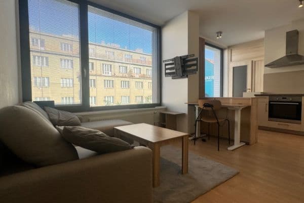 Prenájom bytu 1-izbový 34 m², Sokolovská, Praha Prenájom bytu 1-izbový 34 m², Sokolovská, Praha