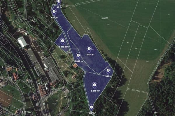 Predaj pozemku 21.530 m², Stružinec Predaj pozemku 21.530 m², Stružinec
