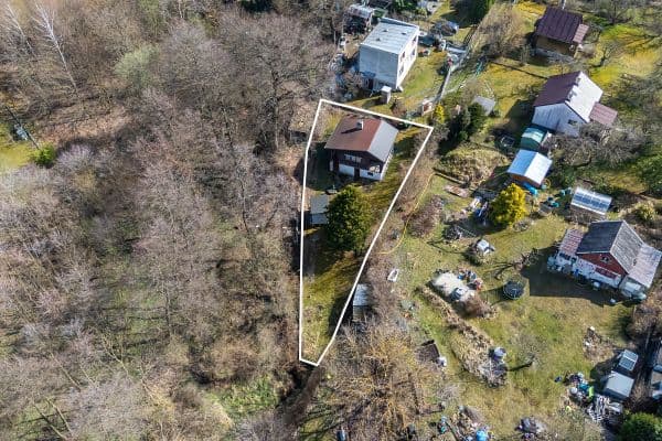 Predaj rekreačného objektu 50 m², pozemek 409 m², Predaj rekreačného objektu 50 m², pozemek 409 m²,