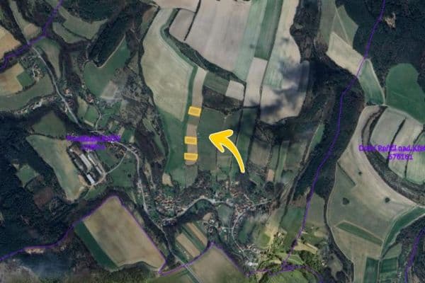 Predaj pozemku 5.942 m², Prostřední Poříčí, Jihomoravský kraj Predaj pozemku 5.942 m², Prostřední Poříčí, Jihomoravský kraj