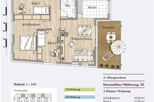 Predaj bytu 4-izbový 109 m², Langen Predaj bytu 4-izbový 109 m², Langen