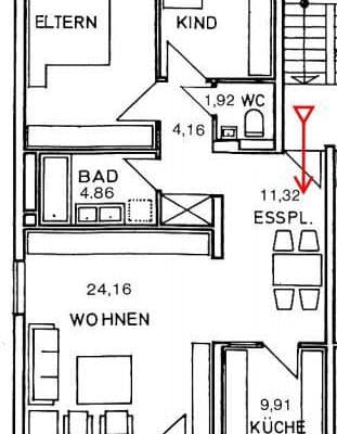 Predaj bytu 3-izbový 85 m², Nürnberg, Bavorsko Predaj bytu 3-izbový 85 m², Nürnberg, Bavorsko
