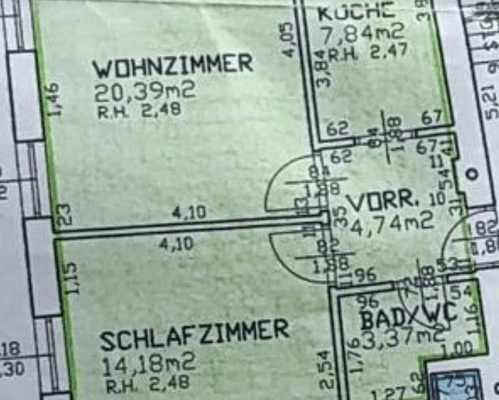Predaj bytu 3-izbový 51 m², Gerbergasse 6, Hall in Tirol Predaj bytu 3-izbový 51 m², Gerbergasse 6, Hall in Tirol