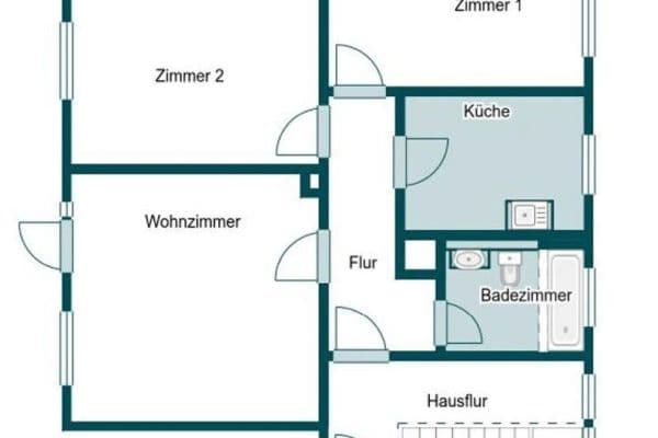 Prenájom bytu 3-izbový 65 m², Siedlerweg 15, Braunschweig Prenájom bytu 3-izbový 65 m², Siedlerweg 15, Braunschweig