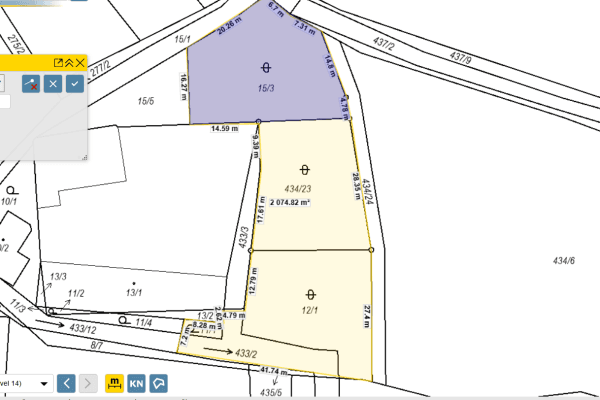 Predaj pozemku 2.088 m², Bezinková, Praha Predaj pozemku 2.088 m², Bezinková, Praha