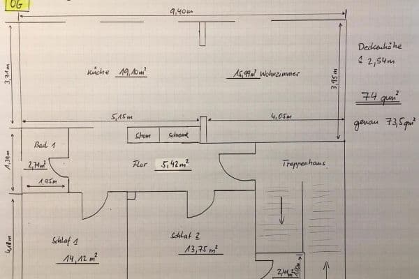 Prenájom bytu 3-izbový 74 m², Lindenallee 14, Remscheid-Lüttringhausen Prenájom bytu 3-izbový 74 m², Lindenallee 14, Remscheid-Lüttringhausen