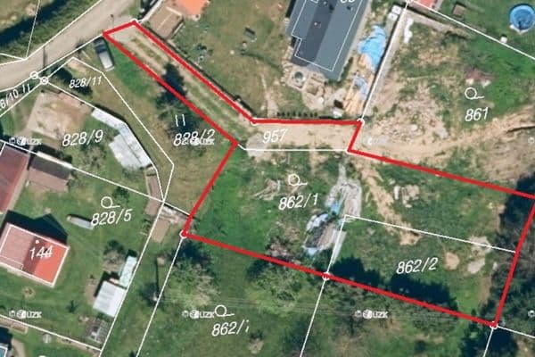 Predaj pozemku 862 m², Vlastějovice Predaj pozemku 862 m², Vlastějovice