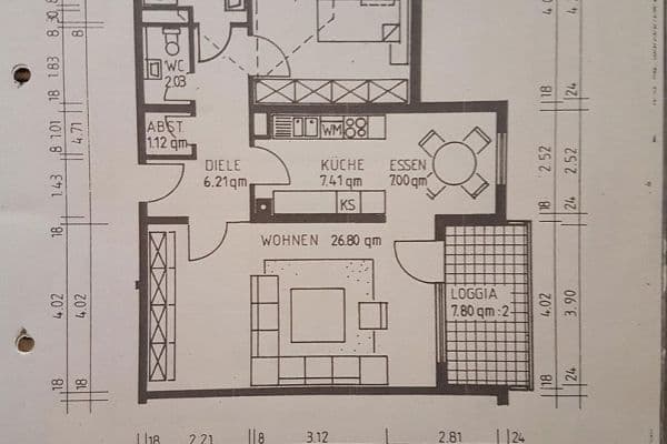 Predaj bytu 2-izbový 71 m², Ludwigshafen, Porýnie-Falcko Predaj bytu 2-izbový 71 m², Ludwigshafen, Porýnie-Falcko