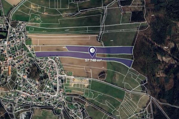 Predaj pozemku 57.748 m², Predaj pozemku 57.748 m²,