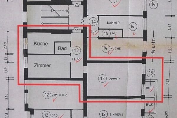 Predaj bytu 2-izbový 51 m², Reisstraße 20, Berlin, Berlín Predaj bytu 2-izbový 51 m², Reisstraße 20, Berlin, Berlín