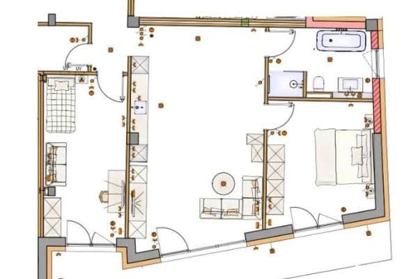 Prenájom bytu 3-izbový 94 m², Hauptstraße 128, Leidersbach Prenájom bytu 3-izbový 94 m², Hauptstraße 128, Leidersbach