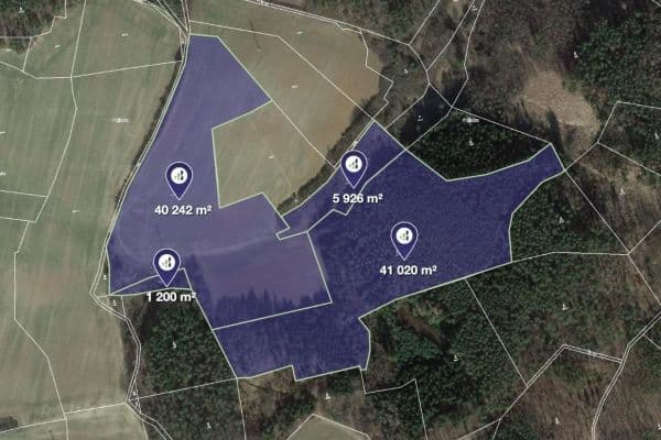 Predaj pozemku 88.388 m², Predaj pozemku 88.388 m²,