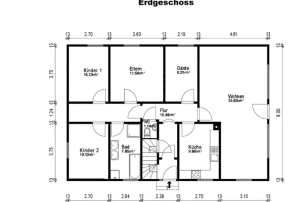 Predaj domu 186 m², pozemek 769 m², Weyhe Predaj domu 186 m², pozemek 769 m², Weyhe