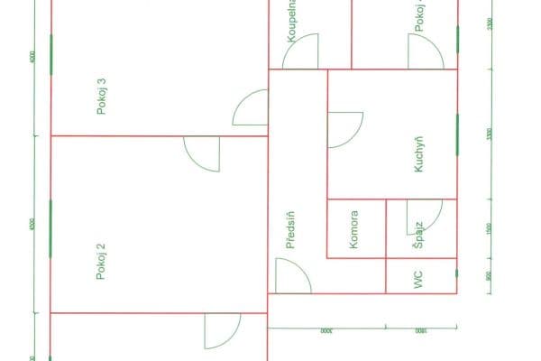 Prenájom bytu 4-izbový 99 m², Englišova, Opava Prenájom bytu 4-izbový 99 m², Englišova, Opava