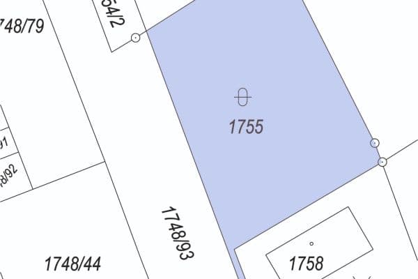 Predaj pozemku 547 m², Na Záhonech, Praha Predaj pozemku 547 m², Na Záhonech, Praha