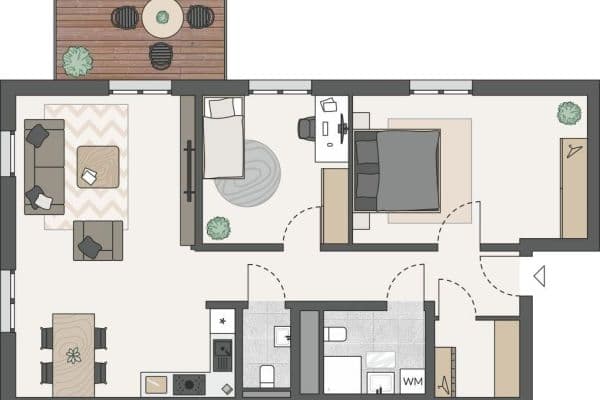 Predaj bytu 3-izbový 91 m², Obermühlenweg 5, Murrhardt, Bádensko-Wurttembersko Predaj bytu 3-izbový 91 m², Obermühlenweg 5, Murrhardt, Bádensko-Wurttembersko