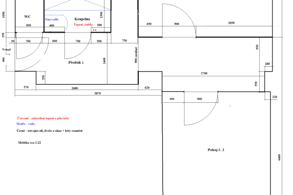 Prenájom bytu 2-izbový 50 m², Mochovská, Praha Prenájom bytu 2-izbový 50 m², Mochovská, Praha