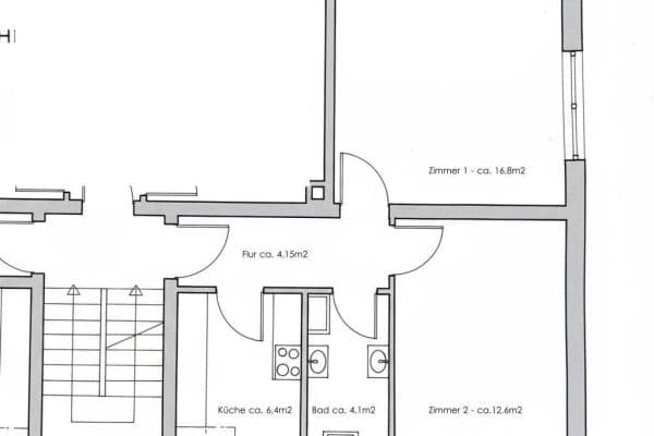 Predaj bytu 2-izbový 46 m², Hannover Predaj bytu 2-izbový 46 m², Hannover