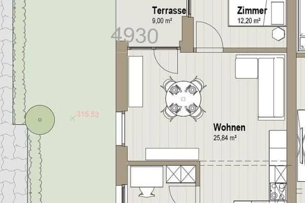 Predaj bytu 2-izbový 61 m², Beckentalweg 4, Affalterbach, Bádensko-Wurttembersko Predaj bytu 2-izbový 61 m², Beckentalweg 4, Affalterbach, Bádensko-Wurttembersko
